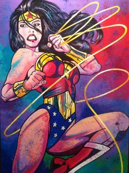 Wonder Woman Original Billy Lopa Artwork 1/1